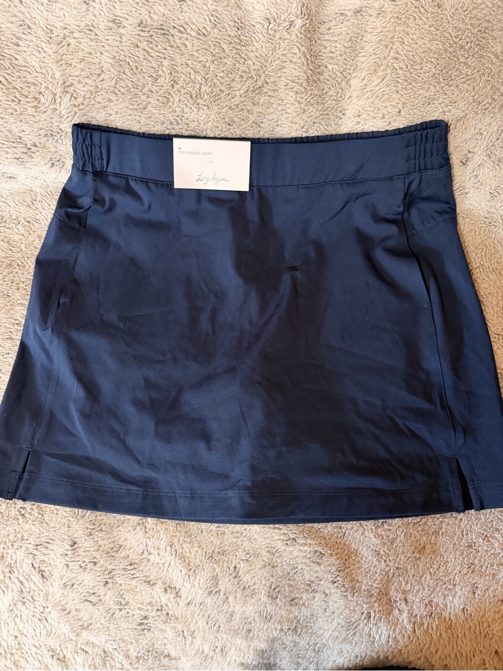 Lady Hagen Navy Athletic Mini Skort